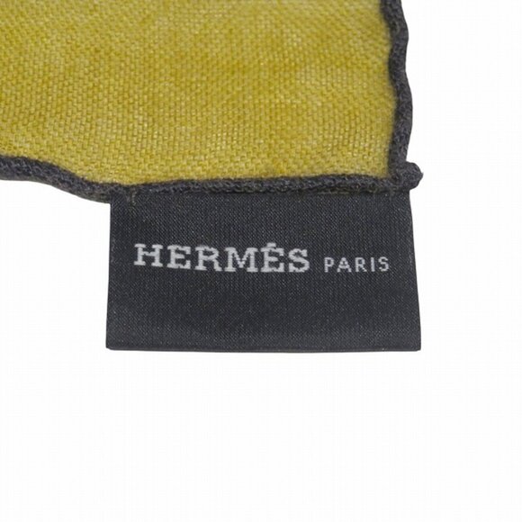 HERMES Brown Scarf - Picture 4 of 9